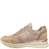 SUSST WOMENS ZIP LACE TRAINER - NUDE